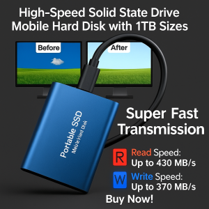 Black Mobile SSD Mobile Solid State Drive