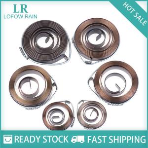 LF Wholesale✨Flash Sale ✨ 1Pc 0.7-1.5 Thickness 680-1540mm Length Spiral Flat Wire Torsion Spring Constant Force Extension Springs Bench Drill Scroll Spring