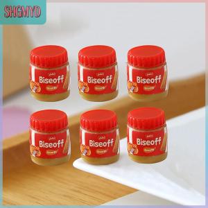 【SHGMYD】 ของเล่นตกแต่งบ้านตุ๊กตาเนยถั่วจำลอง6ชิ้น