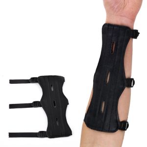 R.joy-Arm Guard Pelindung Lengan Pemanah Bahan Kulit