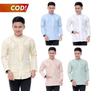 Lmstore.id Baju Koko Pria Lengan Panjang Bordir Dan Pakaian Muslim Pria Terbaru Dan Berkualitas