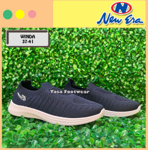 YASA - Sepatu NEW ERA Winda 37-41 / Sepatu Wanita / Sepatu Slip On Wanita / Sepatu Kasual Wanita / Sepatu Kerja Wanita / Slip On Wanita