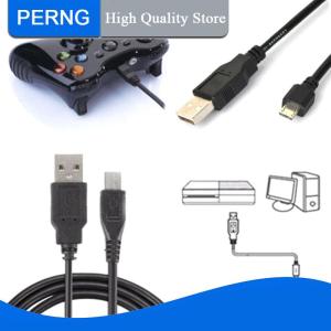 [PERNG] Tehe Dây cáp dữ liệu Sạc Micro USB màu đen cho Bộ điều khiển PlayStation 4 PS4