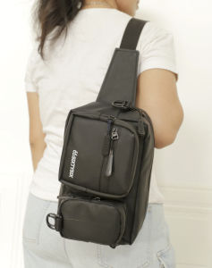 FLX-04 Tas Selempang Pria Wanita Bahan Anti Air Kapasitas Besar Waistbag Premium Model Terbaru 2024 Realpict Bisa Bayar Di Tempat