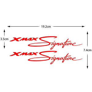For YAMAHA XMAX 300 Reflective Motorcycle Sticker Motor Bike Scooter Head Body Decal Accessories