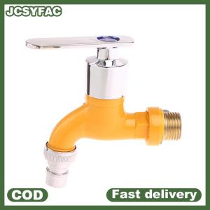 JCSYFAC 4 Màu Sắc Vòi Nước 1 2 Nam Treo Tường Máy Giặt Vòi Nước Nhựa Vòi Nước Kết Nối Nhanh Chóng Vườn Ban Công Vòi Nước