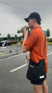 Habi Canvas Crossbody Shoulder Messenger Travel Bag