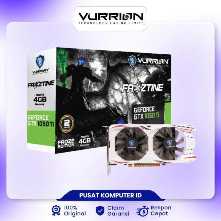Vurrion Gtx Gtx 1050 Ti 4gb 128bit Ddr5 Msi Geforce Gtx 1050 Ti