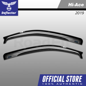 DEFLECTOR Door Visors/Rain Guard Two-Tone Finish for Toyota Hiace 20192PCS DV-194-2T
