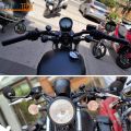 Universal Mortorcycle rearview rear view sides mirror Bike For Kawasaki W800 Custom VN900 Classic Vulcan S Honda 500 Rebel 300 Modenas V15 Yamaha XV950R Bolt Benelli Leoncino Bonneville Bobber etc. 