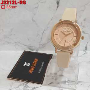 Jam Tangan Wanita Jonas Jasmin 2212 Analog Oval Original Tanggal Rubber