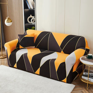 [Ready Stock]Stretch Sofa Cover 1/2/3/4 Seater universal Full package multifunctional sofa cover detachable ordinary/L type stretch Multi color solid color