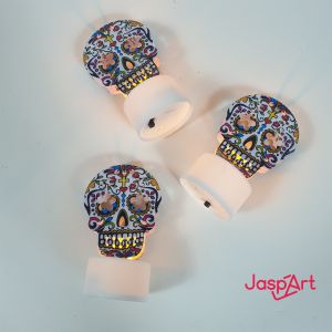 Dekorasi Halloween Lampu LED Halloween Skull Lantern