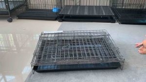 กรงพับ สีเมทาลิค พ่นอบความร้อน กระสัตว์เลี้ยง กรงกระต่าย กรงหนู กรงแมว