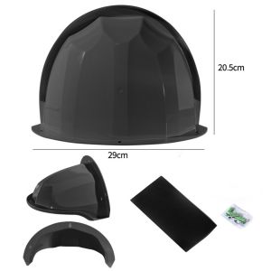 Pelindung CCTV Outdoor Waterproof Yg Tahan Hujan Cover Atap Camera CCTV Bahan ABS
