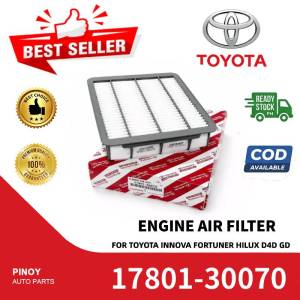 [PMS Essential] Heavy Duty Engine Air Filter 17801-30070 for Toyota Vehicles Accurate Fit