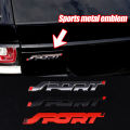 3D Metal SPORT Logo Emblem Badge Car Sticker Universal Car Trunk Fender Decal Accessories. 