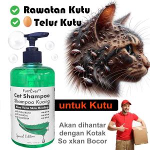 FURREVER Shampoo Kutu Kucing Shampo Syampu Sabun Mandi Kucing Anti Kutu Gugur Bulu Cat Flea Shampoo