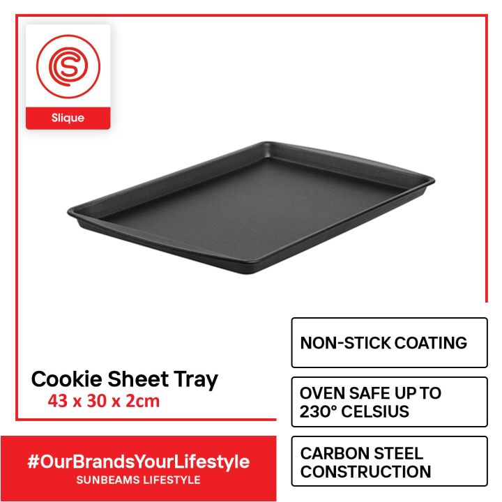 SLIQUE Premium Nonstick Cookie Sheet, Cookie Tray, Baking Pan, Baking