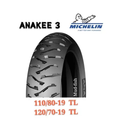 Michelin Anakee 3 110/80-19 120/70-19 Tubeless Tyre