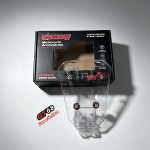 GT68 ELITE TANK COVER FOR AEROX V3 STANDARD/TURBO CLEAR FUEL TANK COVER AEROX V3 2025