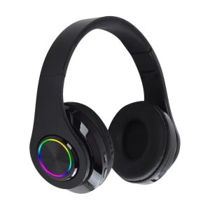 【🔥SG SELLER🔥】RICHMENTGADGET LED Bluetooth V5.0 Headset Sports Headphone Subwoofer Wireless Stereo Support Card Earphone Sports Gaming Foldable Headphones