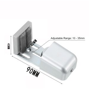 Sliding Door Swing Stop Wheel Automatic Door Swing Stop Adjustable Barn Door Floor Guide Roller