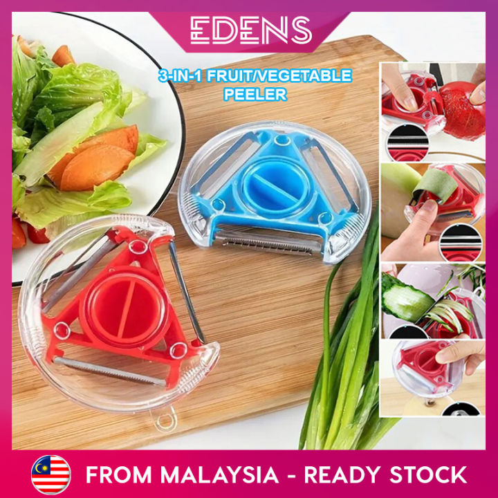 Edens Kitchen Rotary Round Stainless Steel Shredder Portable Manual ...