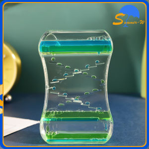 Drip Oil Hourglass Motion Bubble Jam Pasir Tetesan Minyak Hiasan Rumah