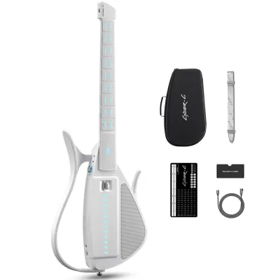 Enya CYBER-G Stringless Smart GuitarPortable Travel Guitar with App-Controlled ChordsHundreds of Instrument Sounds Built-In Speaker & Drum MachineQuick-Learn for Adults/Beginners