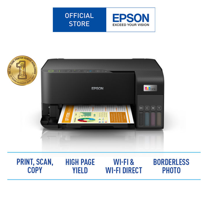 Epson EcoTank L3550 Wireless All-in-One Ink Tank A4 Printer - Print ...