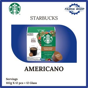 Starbucks Americano House Blend by Nescafe Dolce Gusto Original Nestle