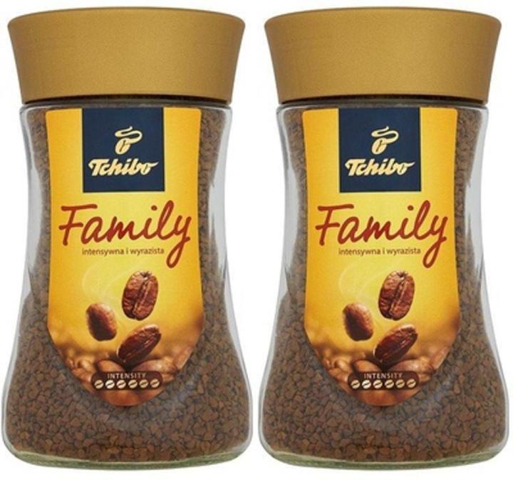 Tchibo Family Instant Coffee ทชิโบ แฟมิลี่ กาแฟสำเร็จรูป 200g. x (2ขวด)