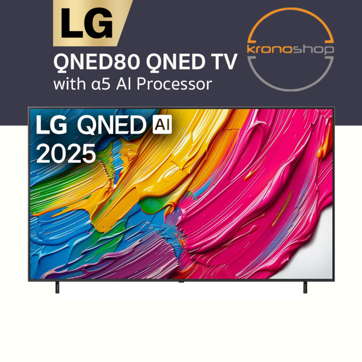 LG QNED80 4K UHD Smart TV | 50” 55” 65” 75” 86” | a7 AI Processor Gen8 ...