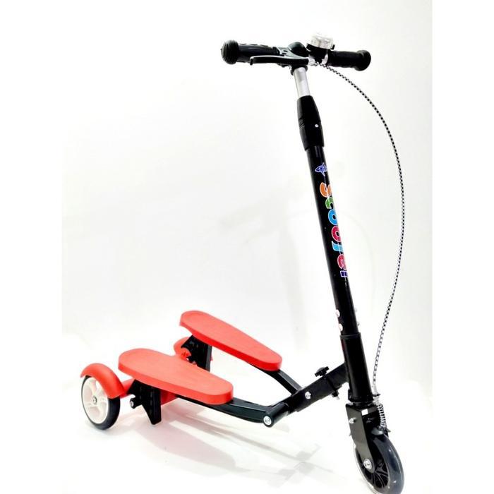 SKUTER OTOPED DUAL PEDAL INJAK SCOOTER - FuzkiStore6