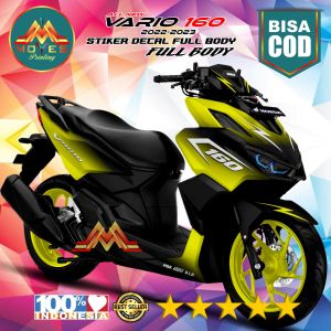 BISA COD / BAYAR DI TEMPAT. Decal Stiker Full Body Honda Vario 160 new 2022 Bahan berkualitas warna gradasi