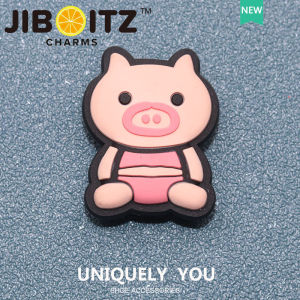 JIBBITZ cross charms ตัวติดรองเท้า Rainbow Butterfly สีสันสดใส ตัวติดรองเท้า cross