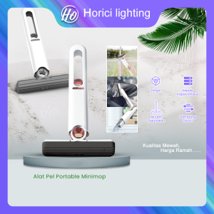 Horici Alat Pel Pembersih Ruangan/Mini Mop/Pel Mini Portable/Home Car Mini Portable Mop