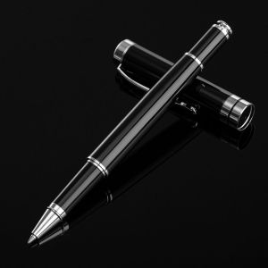 JPTD Phòng Văn Phòng TrườNg Thép không Gỉ Mực đen Vàng Clip Kinh Doanh Kim loại Bút Con lăn Bi Bút Con lăn Bóng Bút Chữ ký Bút