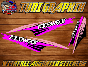 Yamaha Mio Racewear Decals w/ freebies