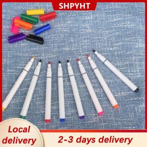 [COD] SHPYHT Local delivery Ship within 24 hours 8 Pcs Textile Marker Fabric Paint Pen Diy Crafts T-shirt Pigment Painting Pen