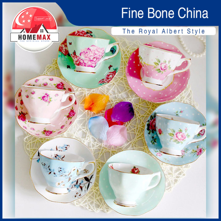 Fine Bone China Royal Albert Tea Coffee Cups Set Gift House
