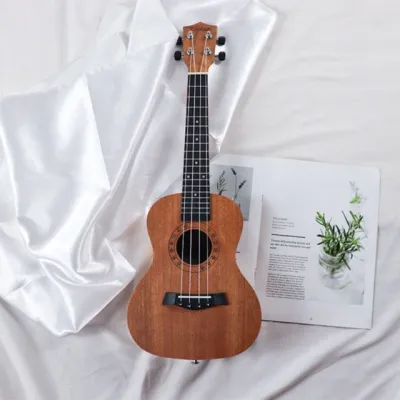 อูคูเลเล่ไม้มะฮอกกานีแท้ ขนาด23นิ้ว รุ่นJB-23 ukulele size:concert เสียงดี เสียงใส แถมฟรี 5 อย่าง (กระเป๋า ปิ้ก ปลอกนิ้ว เครื่องตั้งสาย ที่เก็บปิ้ก)
