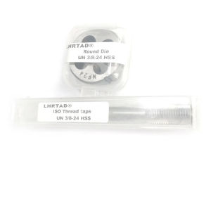 Unified thread right hand plug tap and die set UNF 3/8-20 3/8-24 UNC3/8 3/8-16 taps Round dies sets UNS 3/8-40 3/8-28 3/8-32