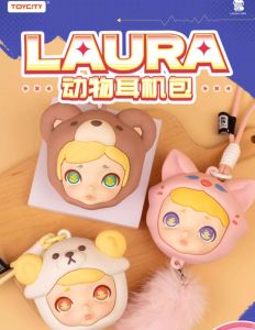 🚚พร้อมส่งจากไทยไม่ต้องรอพรีออเดอร์🚛 TOYCITY Laura Animal EarPhones Pack ของแท้ 💯% [กล่องจุ่ม]