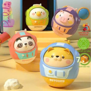 Đồ chơi lật đật lắc lư phát ra tiếng kêu leng keng kích thích thị giác thính giác dành cho các bé nhỏ