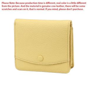 Royal Bagger Vintage Mini Short Wallet for Men Women Genuine Cow Leather Small Coin Purse Ultra-thin Card Holders 1823-1833