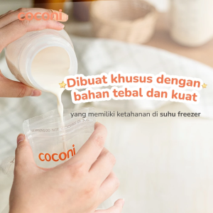 Coconi Premium Breast Milk Storage Bags 250ml 30bags | Kantong Asi Berkualitas dan Pre-sterilized
