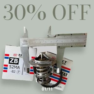 วาล์วน้ำ MAZDA FIGHTER FORD RANGER เครื่อง WL รหัส ZB-52MA-82 ยี่ห้อ HKT JAPAN แท้ๆ วาวน้ำมาสด้าไฟเตอร์ ฟอร์ดเรนเจอร์/RTNHK