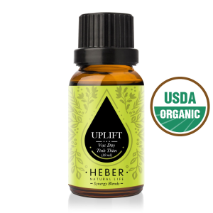 Tinh Dầu Vực Dậy Tinh Thần - Uplift Blend Essential Oil Heber Natural Life 100% Thiên Nhiên Nguyên Chất Xông Thơm Phòng